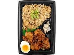 ニューデイズ ザンギ弁当 北海道産塩昆布枝豆ご飯 商品写真