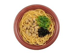 和風仕立て！あさりとねぎのスパゲティ