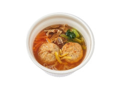 ゆず香る！鶏団子の生姜スープ