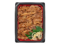 炙り焼き牛カルビ重 戸村本店の焼肉のたれ使用