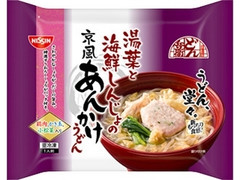 日清食品冷凍 冷凍 どん兵衛 湯葉と海鮮しんじょの京風あんかけうどん 商品写真