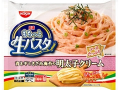 日清もちっと生パスタ 青ネギときざみ海苔の明太子クリーム 袋270g