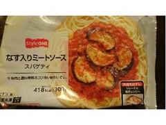 日清食品冷凍 なす入りミートソーススパゲティ 商品写真