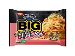 日清食品冷凍 スパ王プレミアムBIG たっぷりソースの醤油バターたらこ 商品写真