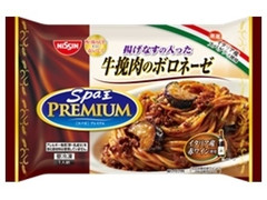 日清食品冷凍 スパ王プレミアム 牛挽肉のボロネーゼ