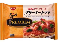 日清食品冷凍 冷凍 スパ王プレミアム 海老とブロッコリーのクリーミートマト 商品写真