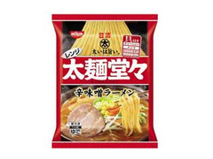 日清食品冷凍 冷凍 太麺堂々 辛味噌ラーメン 商品写真