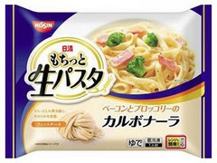 日清もちっと生パスタ ベーコンとブロッコリーのカルボナーラ 袋296g