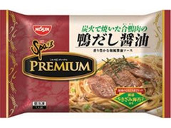 日清 冷凍 スパ王プレミアム 炭火で焼いた合鴨肉の鴨だし醤油 袋256g