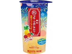 トーヨービバレッジ 飲むフルーツポンチゼリー 情熱のパッションフルーツ 商品写真