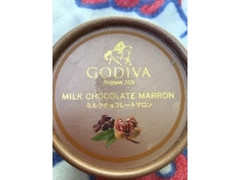 ゴディバ アイスクリーム ミルクチョコレートマロン