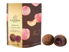 ゴディバ 岡山県産白桃 ジュレショコラ ミルクチョコレート 商品写真