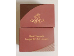 ゴディバ ダークチョコレートラングドシャクッキー 商品写真