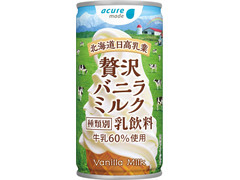 acure made 贅沢バニラミルク 商品写真