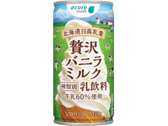 acure made 贅沢バニラミルク