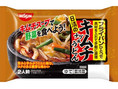 日清食品チルド フライパンひとつで キムチチゲ風うどん 商品写真