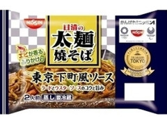 日清の太麺焼そば東京下町風ソース 袋350g