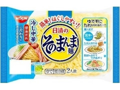 日清のそのまんま麺 冷し中華 醤油だれ 西 袋400g