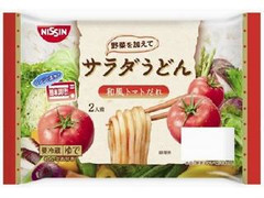 日清食品チルド 野菜を加えてサラダうどん 和風トマトだれ 2人前 商品写真