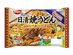 日清食品チルド 焼うどん 甘辛バーベキューソース味 2人前 商品写真