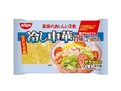 日清食品チルド 家族のおいしい3食 冷し中華 旨味しょうゆだれ 商品写真