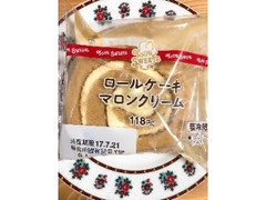 セイコーマート YOUR SWEETS YOUR SWEETS ロールケーキ マロンクリーム 商品写真