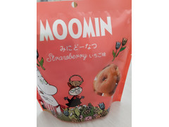 末広製菓 油菓子 ムーミンみにどーなつ いちご味 商品写真