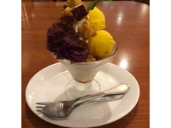 紫芋とかぼちゃのミニパルフェ 南九州産紫芋使用
