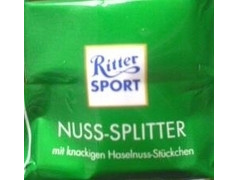 リッタースポーツ ヘーゼルナッツ NUSS‐SPLITTER 商品写真