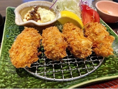 広島県江田島産 大粒牡蠣フライ定食 醤油麹タルタル 牡蠣4個 ご飯