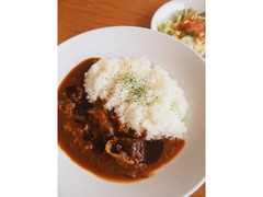 洋食屋さんのデミハヤシライス ランチ ライス大盛り