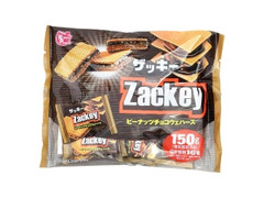 ハッピーポケット ザッキー ピーナッツチョコウエハース 袋150g