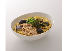 パスタ 豚しゃぶと揚げ茄子の和風仕立て