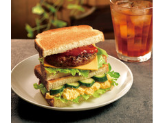 カフェ・ド・クリエ 2つのサンド チーズハンバーグとたまごサラダ 商品写真