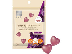matsukiyo LAB 糖質7.6g ファイバーグミ グレープ味 商品写真