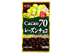 正栄デリシィ カカオ70 レーズンチョコ