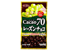 正栄デリシィ カカオ70 レーズンチョコ 商品写真