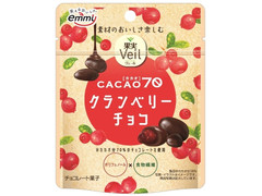 emmy 果実Veil カカオ70クランベリーチョコ 商品写真