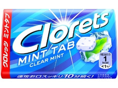 モンデリーズ クロレッツ ミントタブ クリアミント ケース50粒