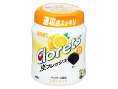 クロレッツ炭フレッシュ レモンミント ボトル112g