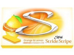 モンデリーズ ストライド ストライプ オレンジ＆レモン 商品写真