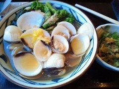 丸亀製麺 はまぐりうどん