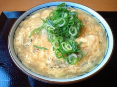 丸亀製麺 牡蠣づくし玉子あんかけ