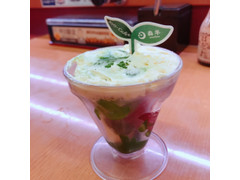 スシロー 老舗茶舗の宇治抹茶ティラミスパフェ