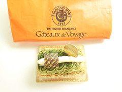 ガトー・ド・ボワイヤージュ 抹茶とマスカルポーネクリームのミルフイユ 商品写真