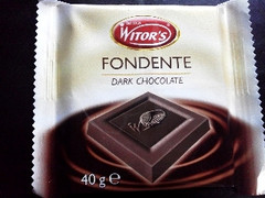 Witor’s タブレットチョコ フォンデンテ ダークチョコレート 商品写真