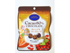 三菱食品 ROYAL BEAUTY カカオ80％チョコレート オレンジ＆ローズヒップ 商品写真