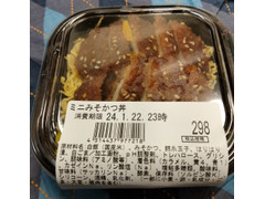 だるま 名古屋駅弁 ミニみそかつ丼 商品写真