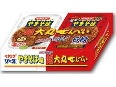 三州総本舗 ペヤングやきそば味 超大丸せんべい ハーフ＆ハーフ 商品写真