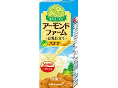 キッコーマン アーモンドファーム バナナ パック200ml